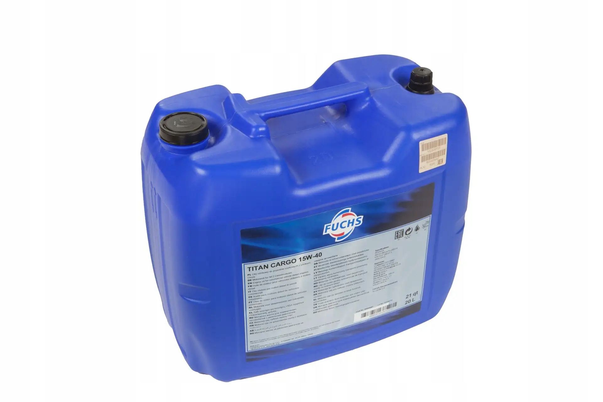 Olej silnikowy Fuchs Titan Cargo 15W/40 20L