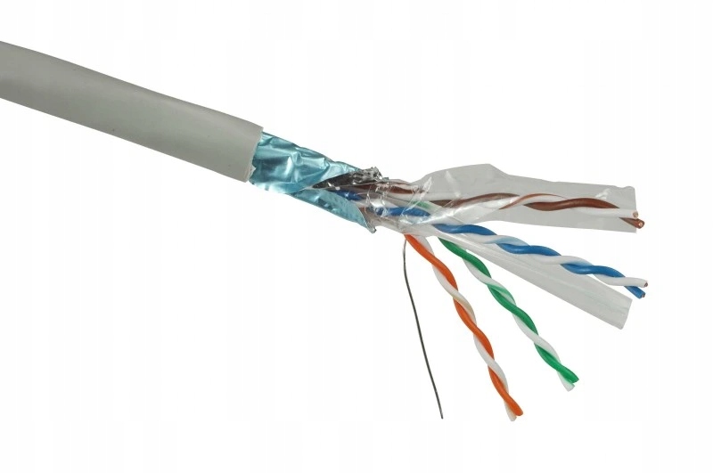 Kábel Solarix Ftp Cat6 drát 500m Pvc