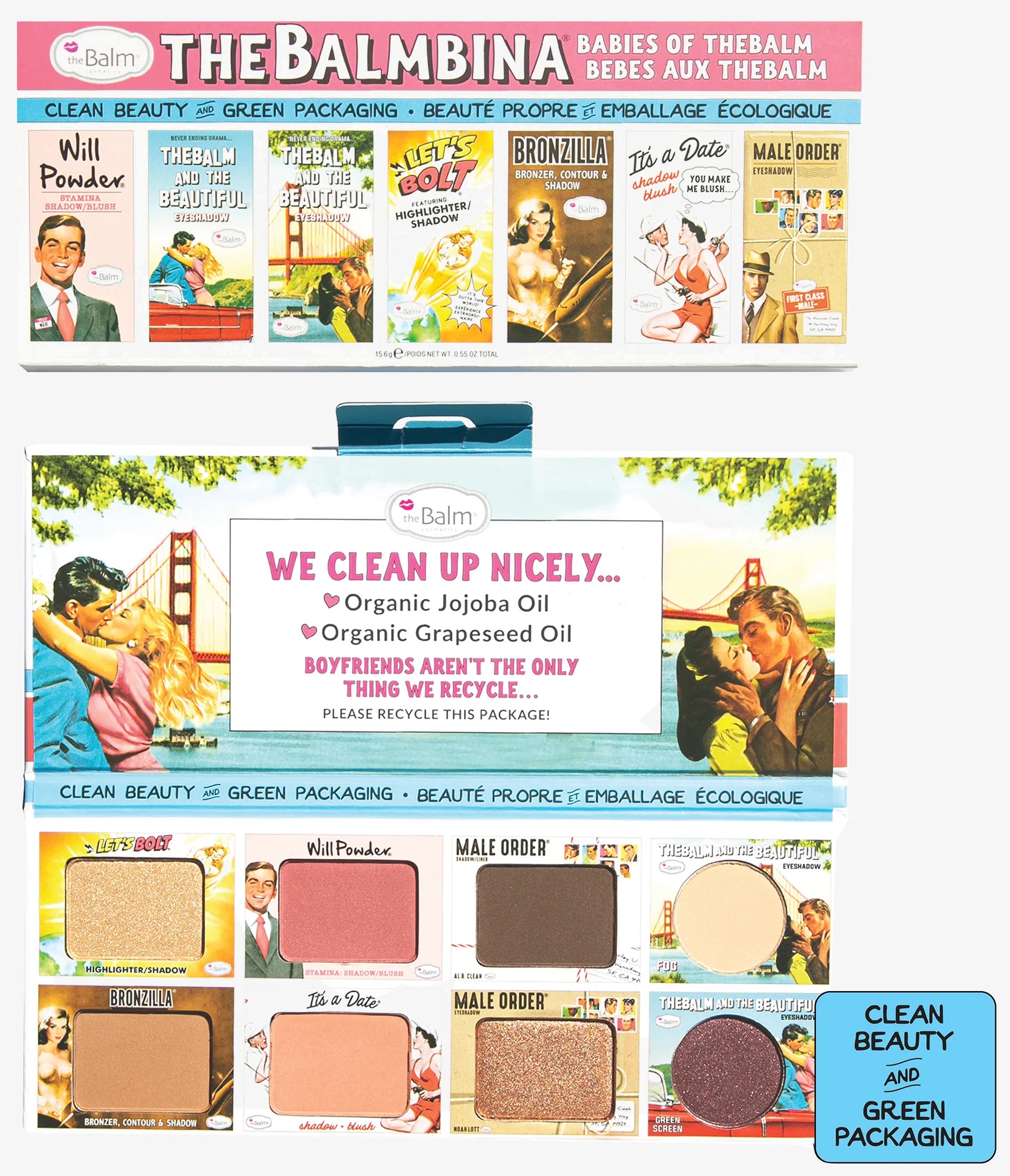 The Balm The Balmbina Paleta Na Makeup