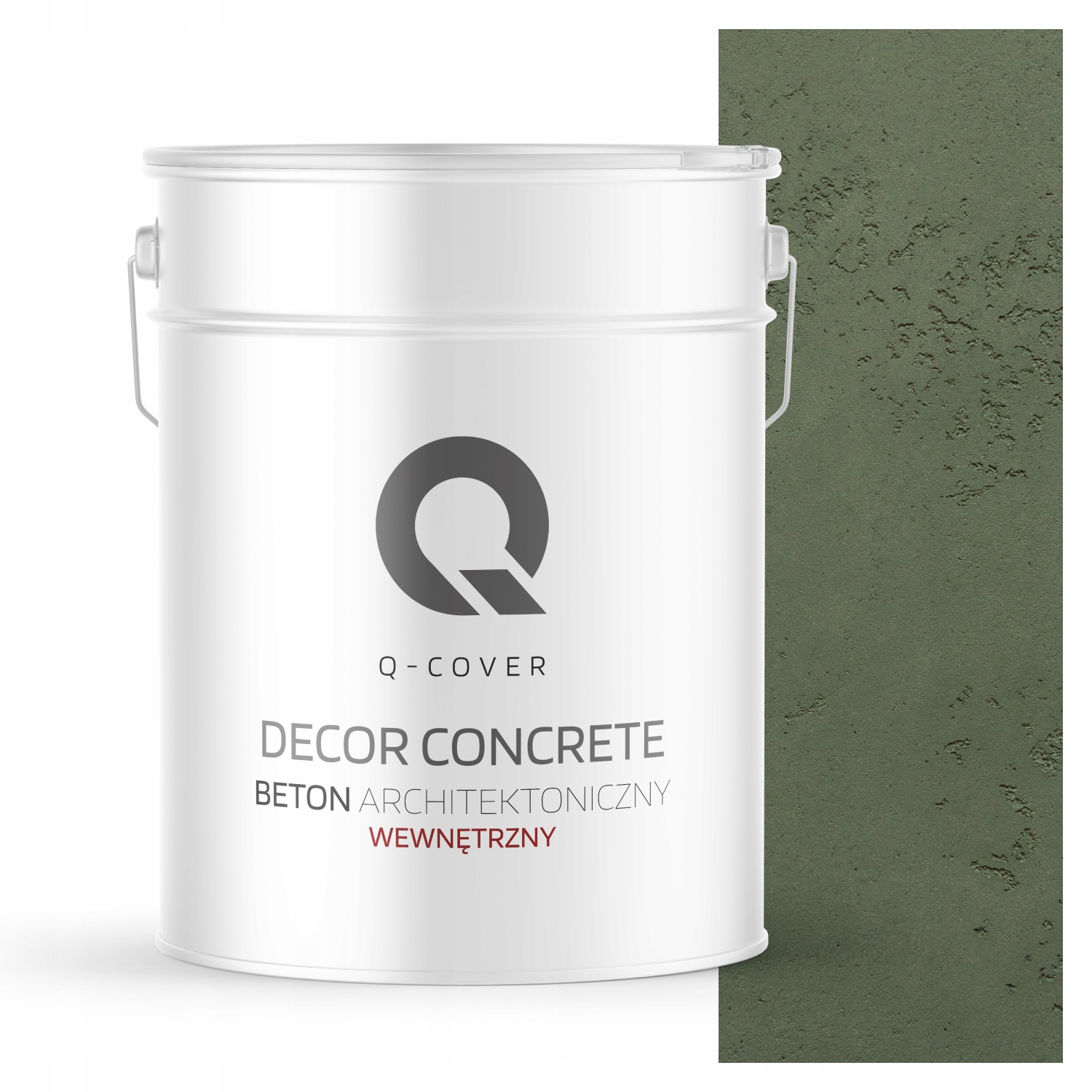 Vnitřní Architektonický Beton 10m2 15kg Zelený Tmavý F466 Ozdobný