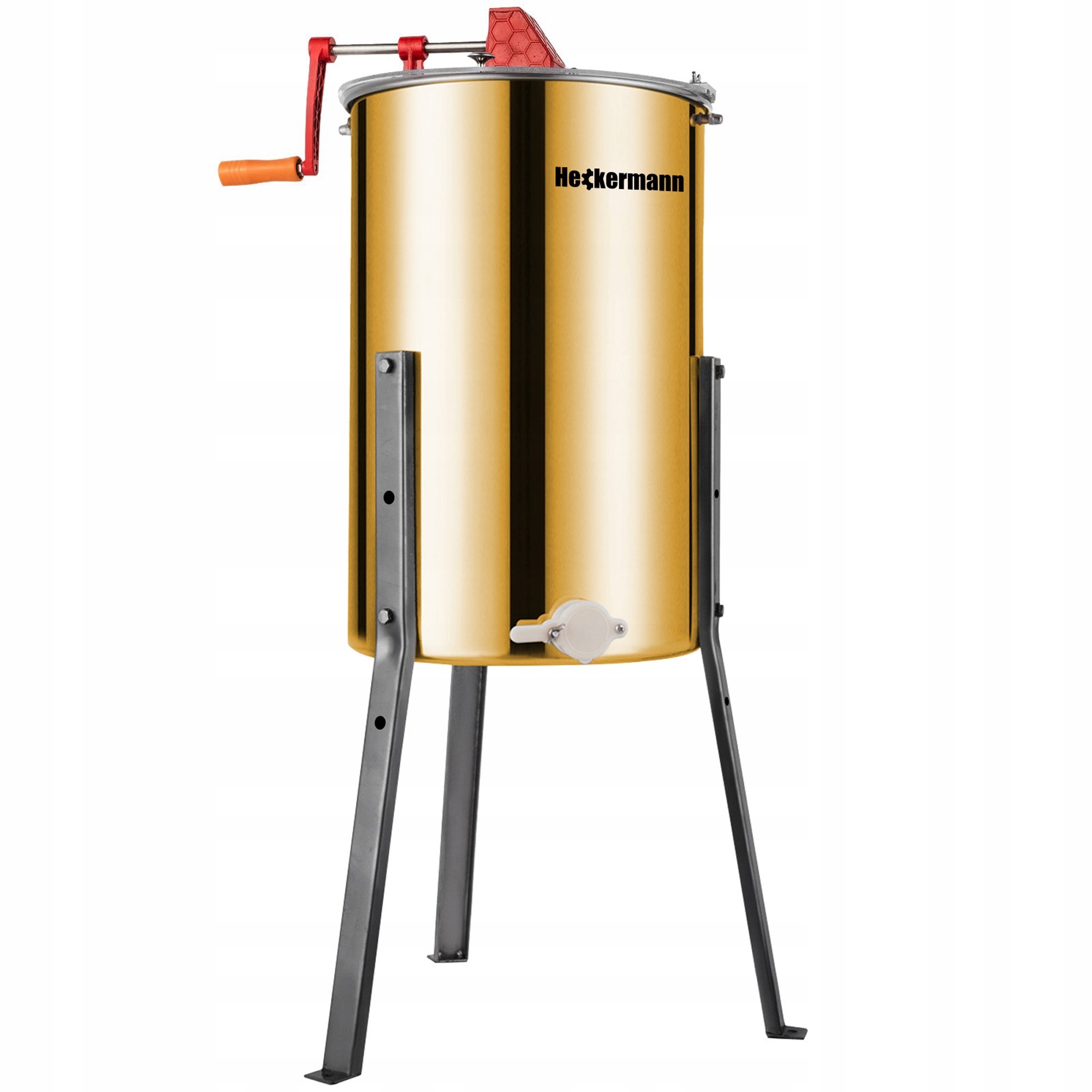 MIODARKA RĘCZNA WIRÓWKA DO MIODU ULA 3 RAMKOWA SEPARATOR DIAGONALNA Producent Heckermann