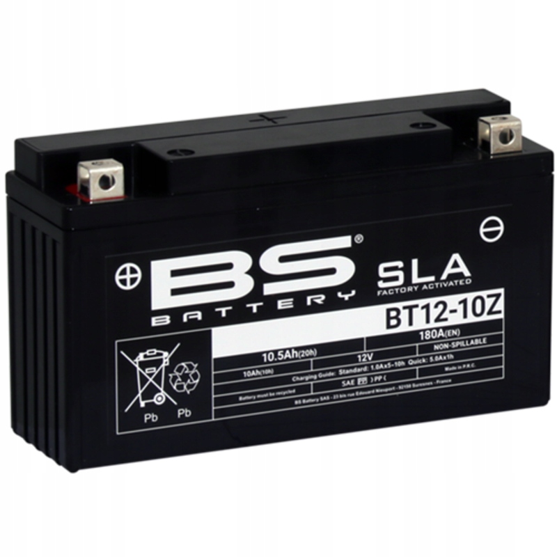 Bs Battery Sla baterie bezúdržbová továrně aktivovaná BT12-10Z 300913
