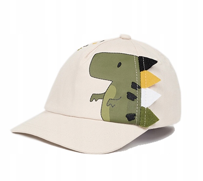 Czapka z daszkiem Mayoral 10416 beż dinozaur 48