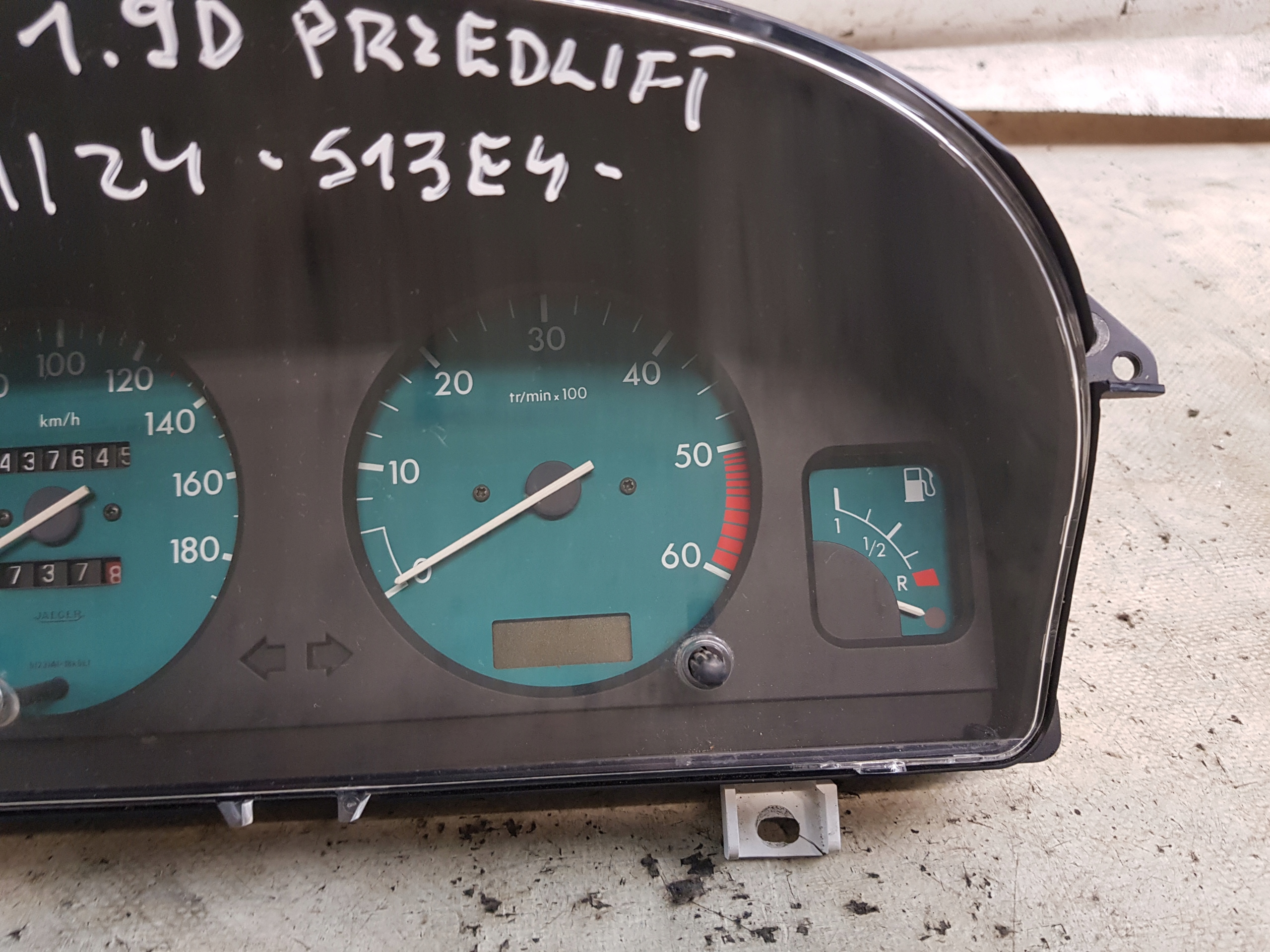 dials CITROEN BERLINGO and 1.9D PRZEDLIFT 9636105380
