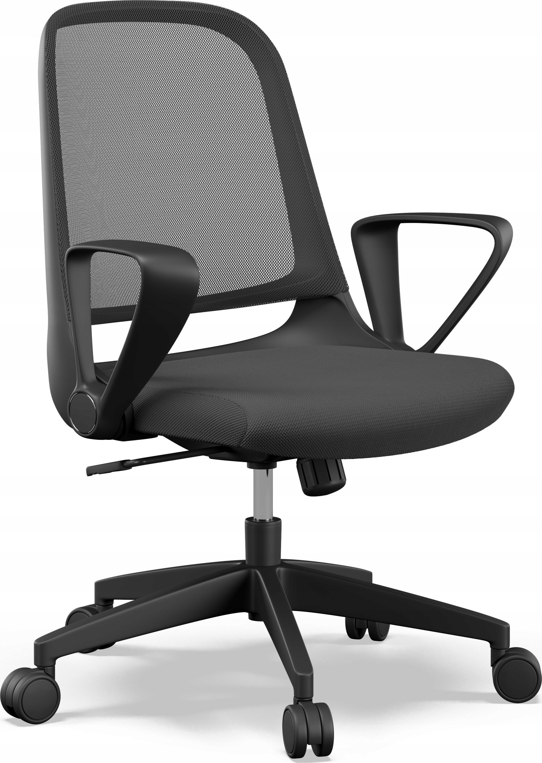 Fotel Biurowy Materiałowy Krzesło biurowe Obrotowe Regulowany Sense7 Sopty