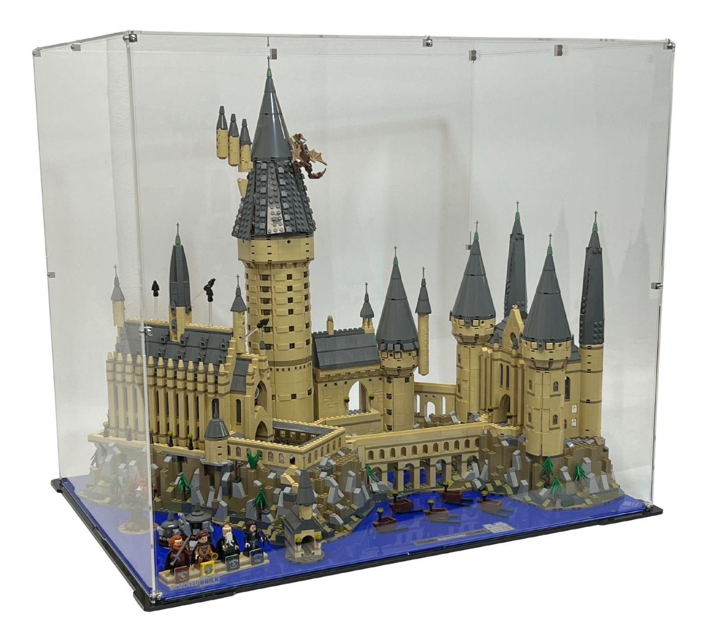 Vitrína Blacked Brick pre Lego 71043 Harry Potter Rokfortský hrad
