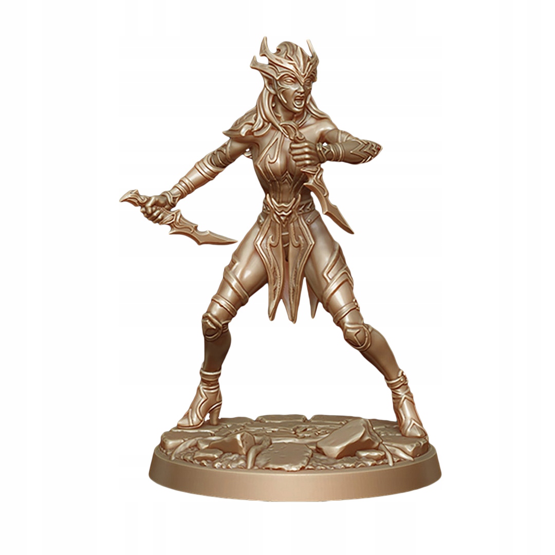 Figurka AG Elf Drow black widow 4 RPG D&D