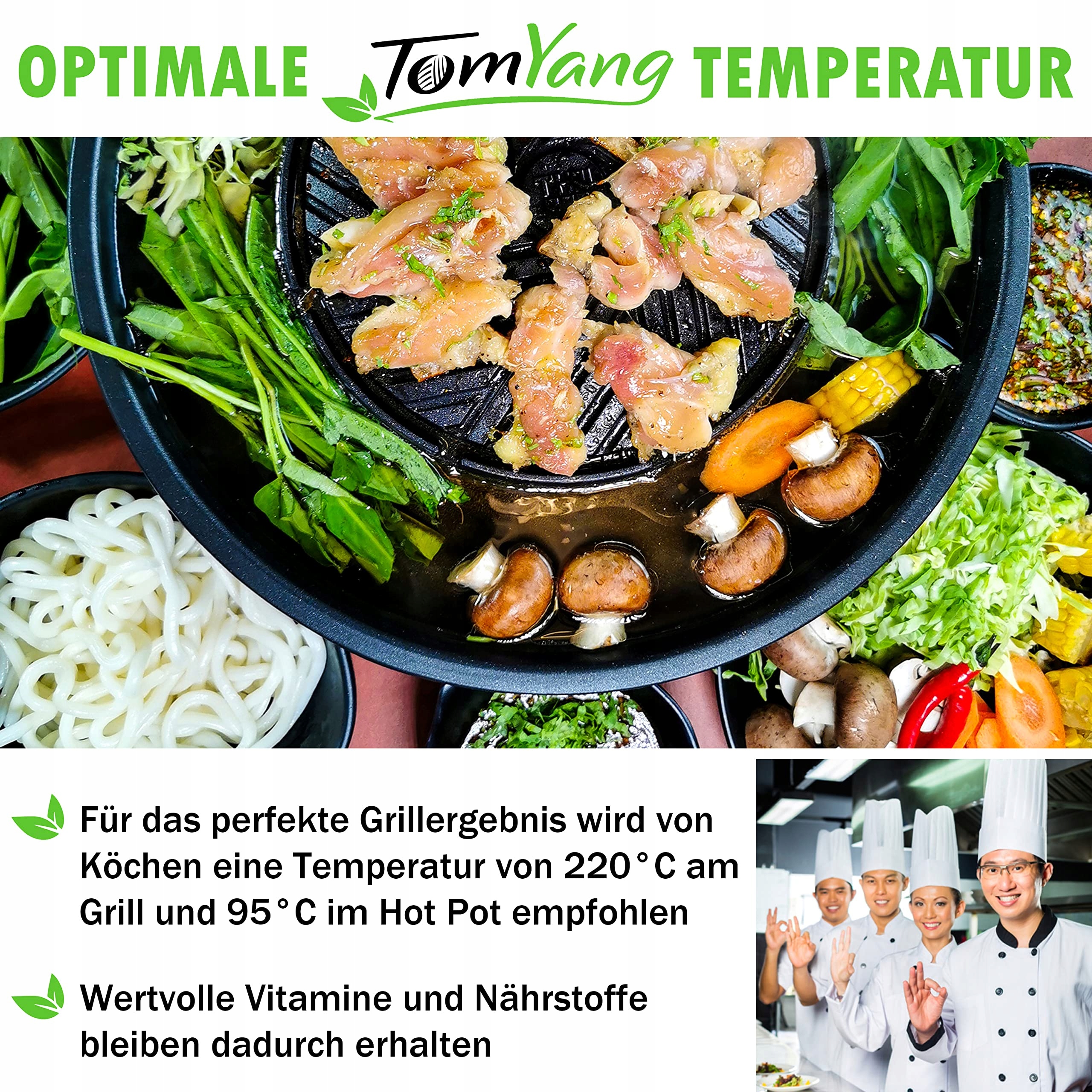 TOMYANG Profesjonalny Zestaw Hot Pot z Naczyniami i Sosem BBQ — miniatura 6