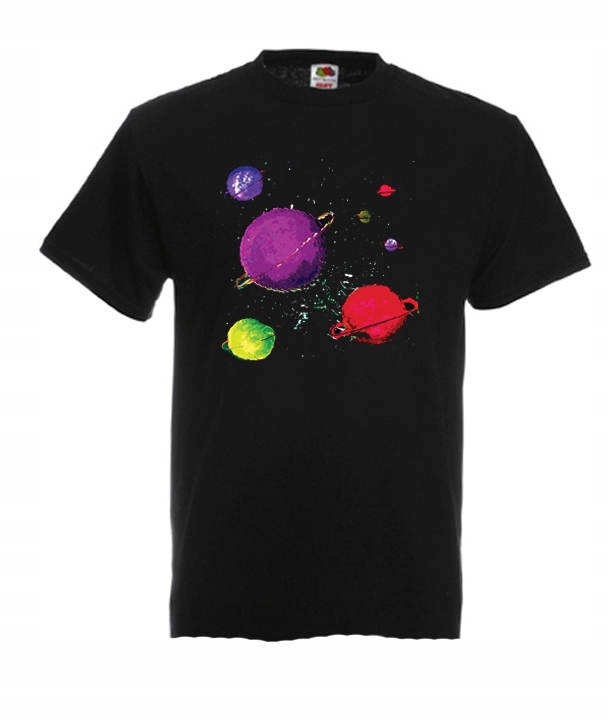 

XXXL Koszulka Męska Kosmos Men On The Moon Wzory