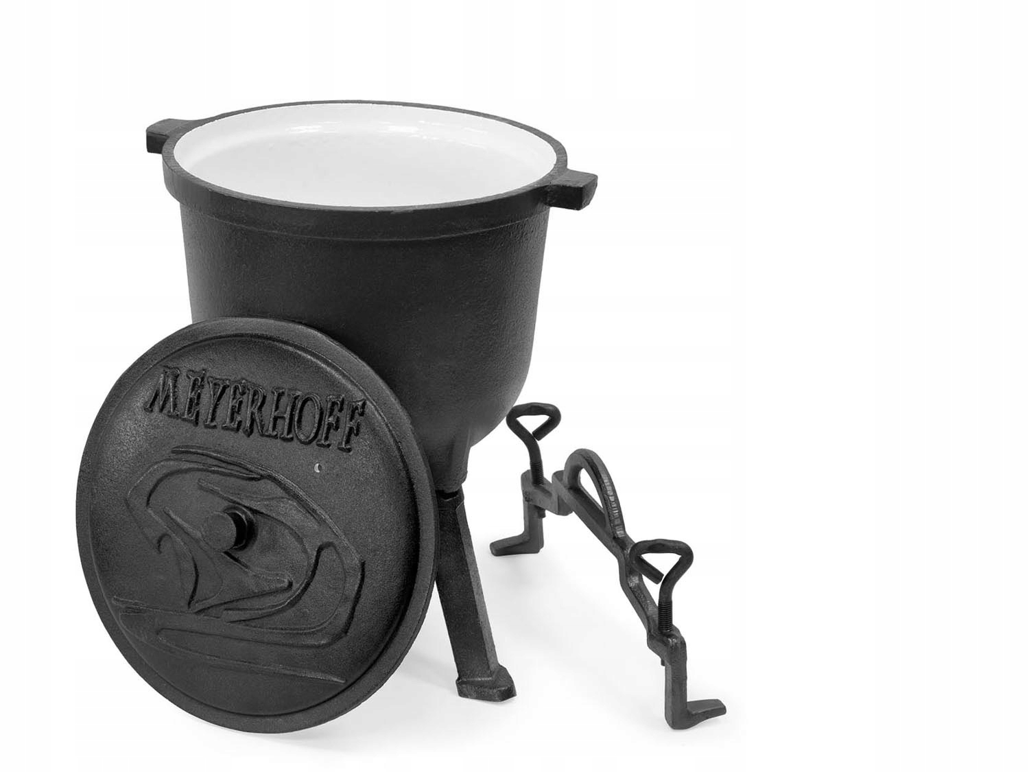 ЧУГУННЫЙ КОТЕЛ 10 Л ЭМАЛИРОВАННЫЙ ОХОТНИЧИЙ ГОРШОК купить в Украине ...