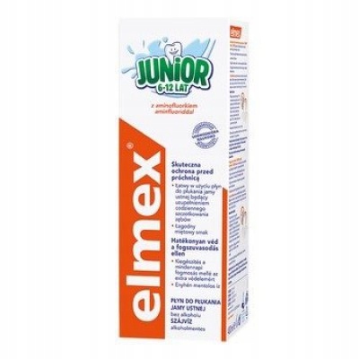

Elmex Junior Płyn do płukania jamy ustnej 400 ml