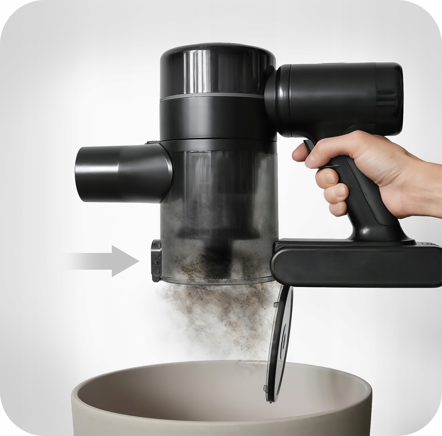 ODKURZACZ BEZPRZEWODOWY PIONOWY RĘCZNY 3w1 BEZWORKOWY ELEKTROSZCZOTKA 420W Moc 420 W