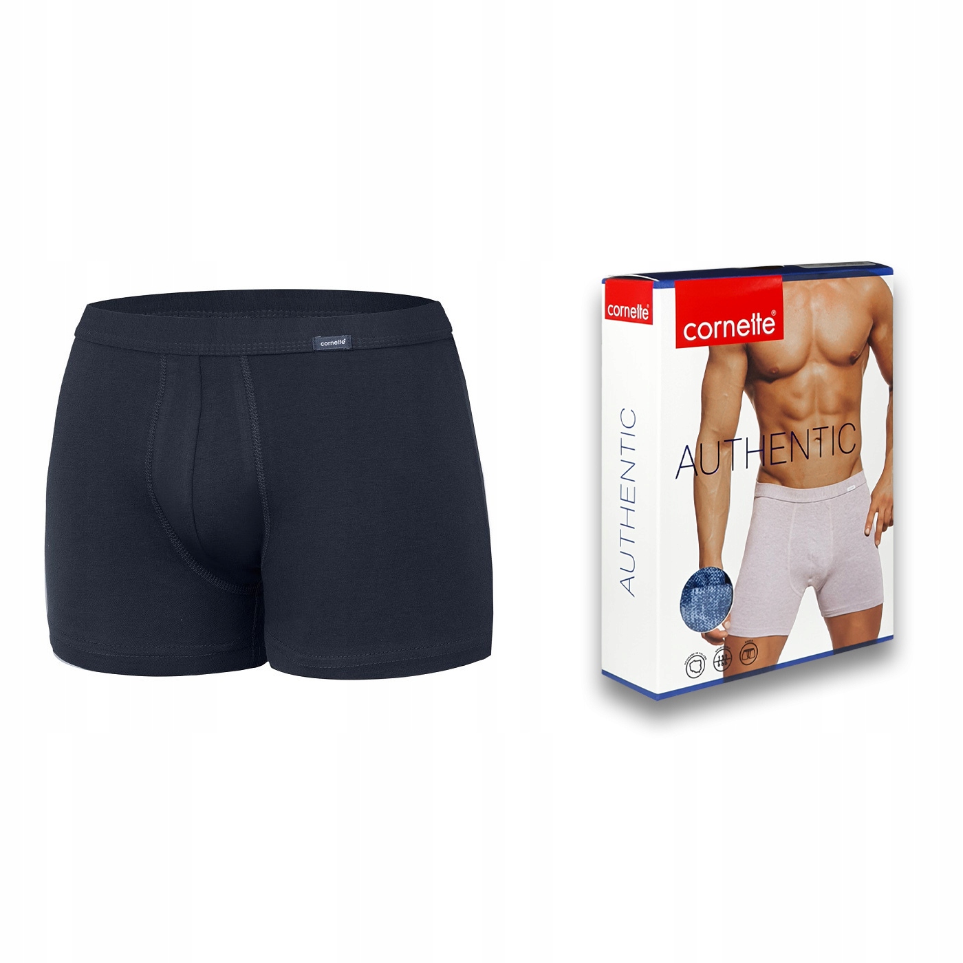

Bokserki Cornette authentic mini Grafit r. XXL