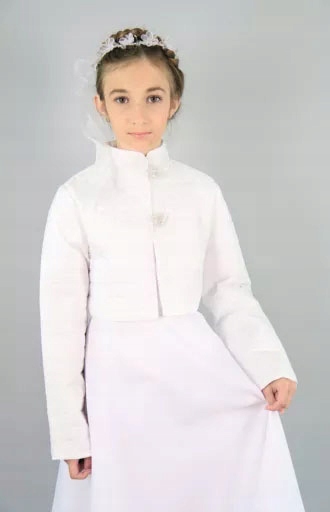 Bolerko pikowane komunia 158