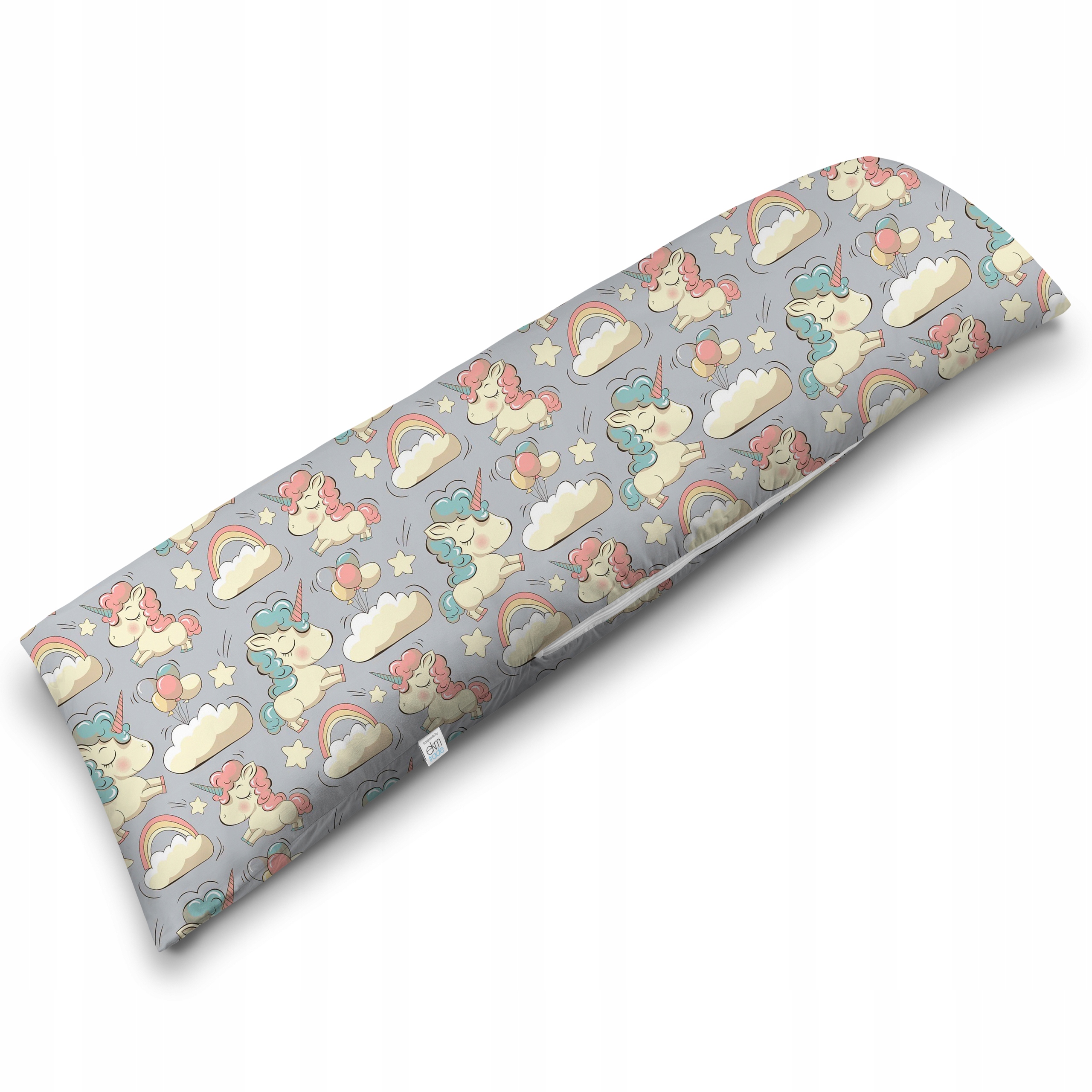 Long polštář s polštářkem 40x145 na spaní na boku Břicha, velká Bavlna W37