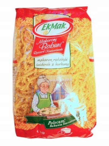 7X Eko Mak Těstoviny Babička vřeteno 45 1 kg