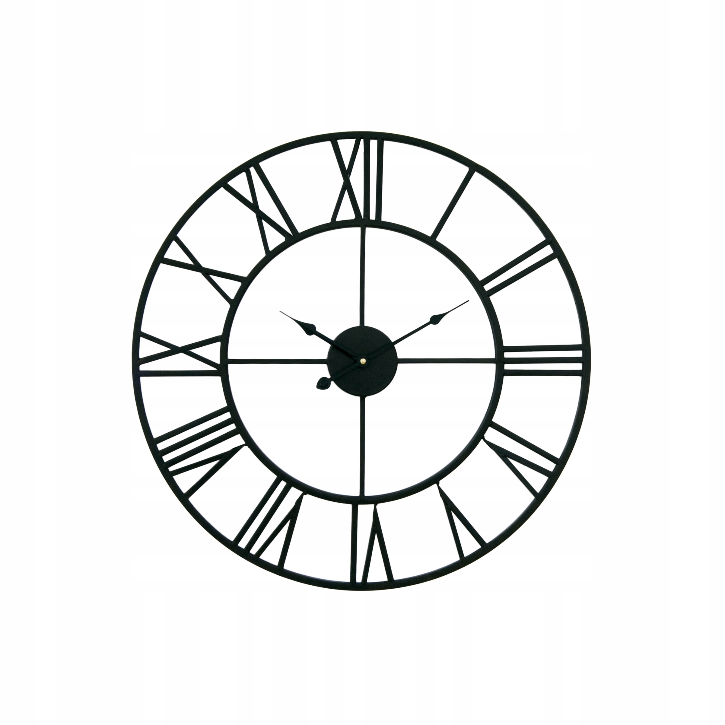 

Zegar Retro Vintage metalowy śr. 60cm Czarny