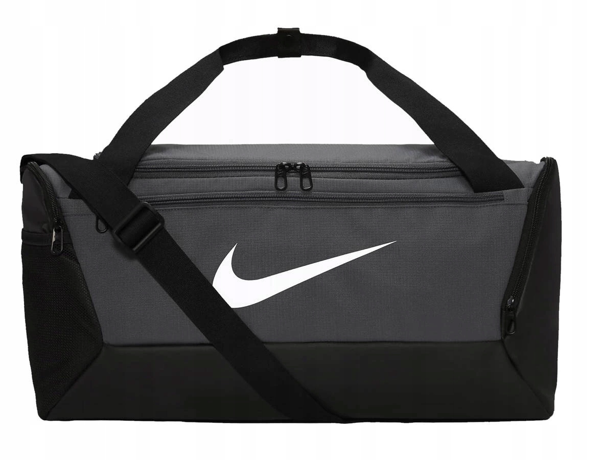 Torba sportowa Nike Brasilia 9.5 Treningowa 41L Szara Podróżna r S