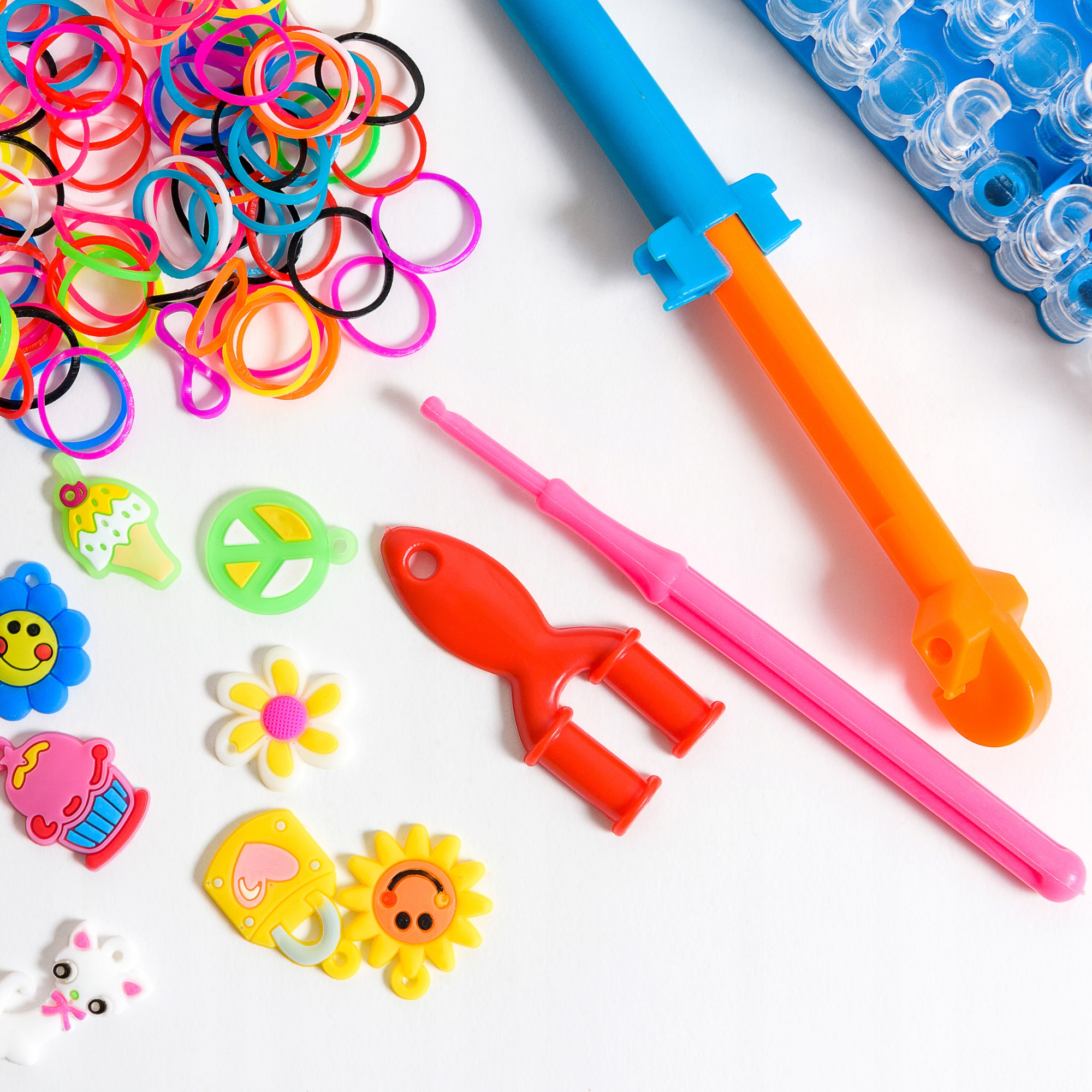 Gumki do robienia bransoletek z gumek 4559 elementów + MINI KURS VIDEO! Płeć chłopcy dziewczynki unisex