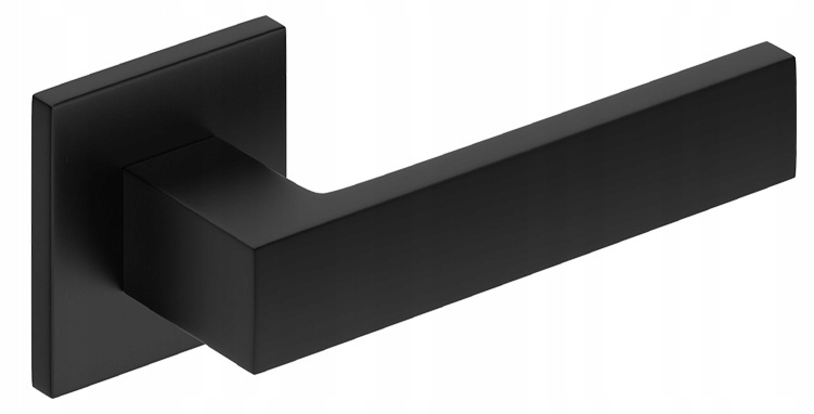 

Klamka Drzwiowa Cube Slim Kolor Czarny Premium