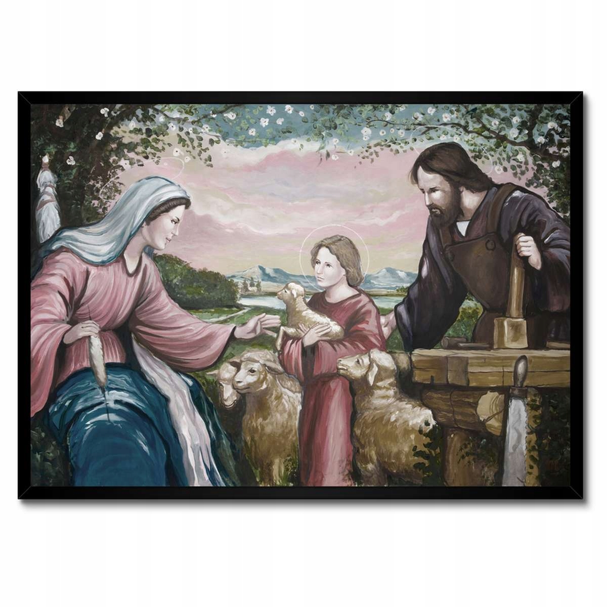 Plakáty v rámu 70x50 Josef Cieśla a Ježíš