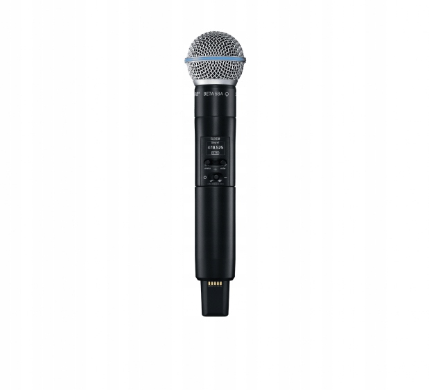 Shure SLXD2/B58-K59 Ručný vysielač Beta58 606-650 MHz