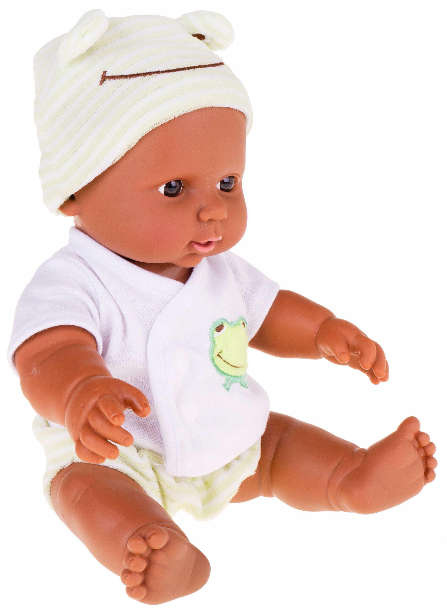 

Lalka Bobas Murzynek Z Dźwiękiem 30CM Niemowlak Z