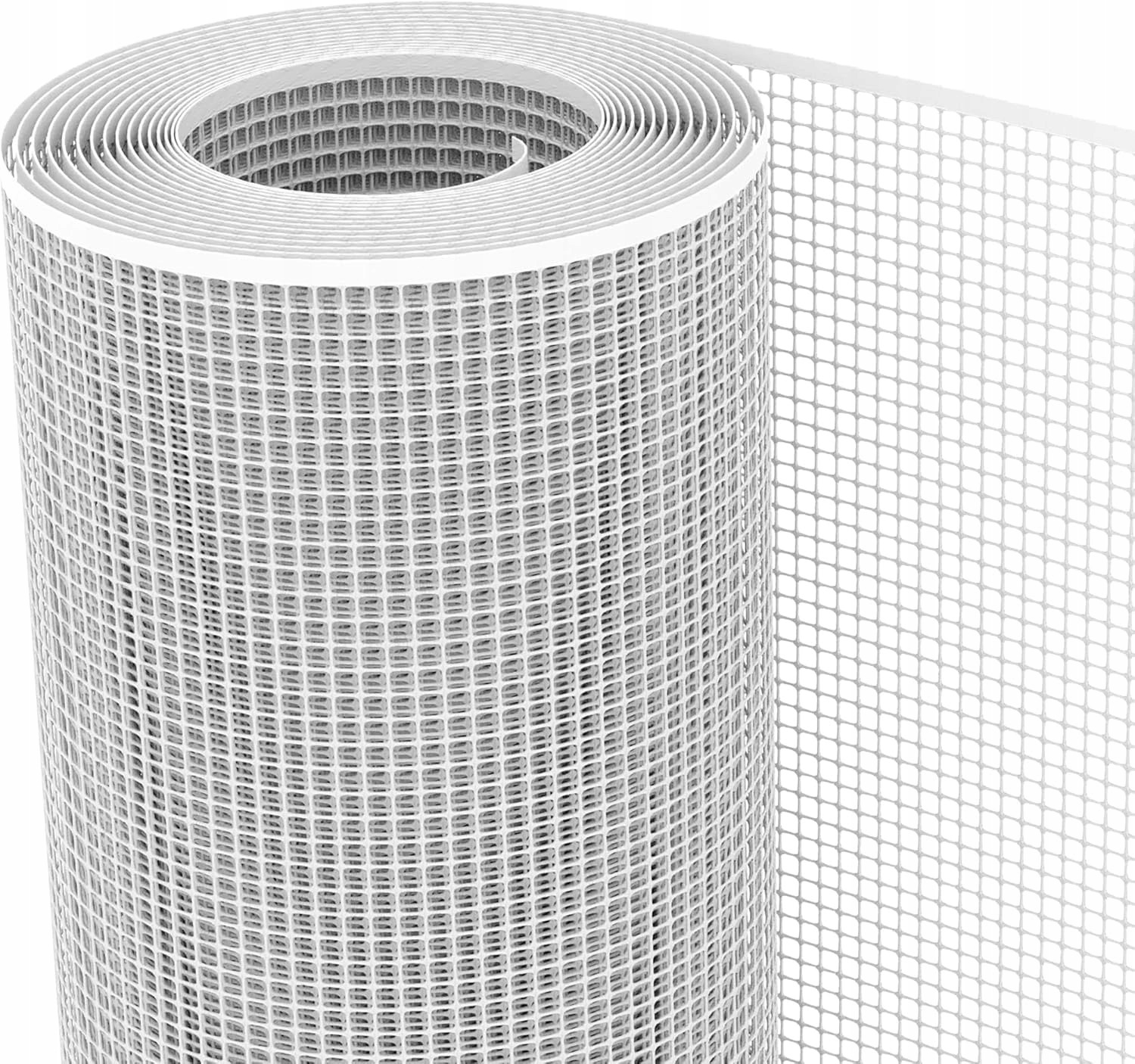 Ochranná sieť Hdpe Tenax Quadra očka 10x10 1x50 m na balkón, terasu, biela
