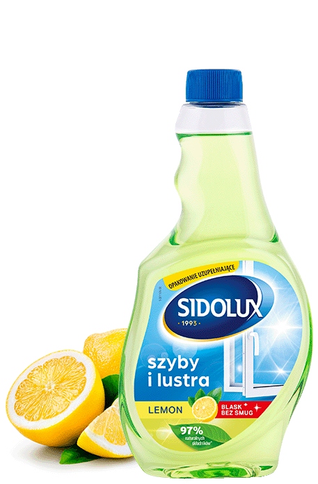 

Sidolux Lemon Do Szyb Okien Zapas 500ml