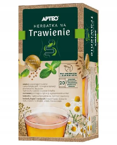 

Apteo Natura herbatka na trawienie 20 saszetek