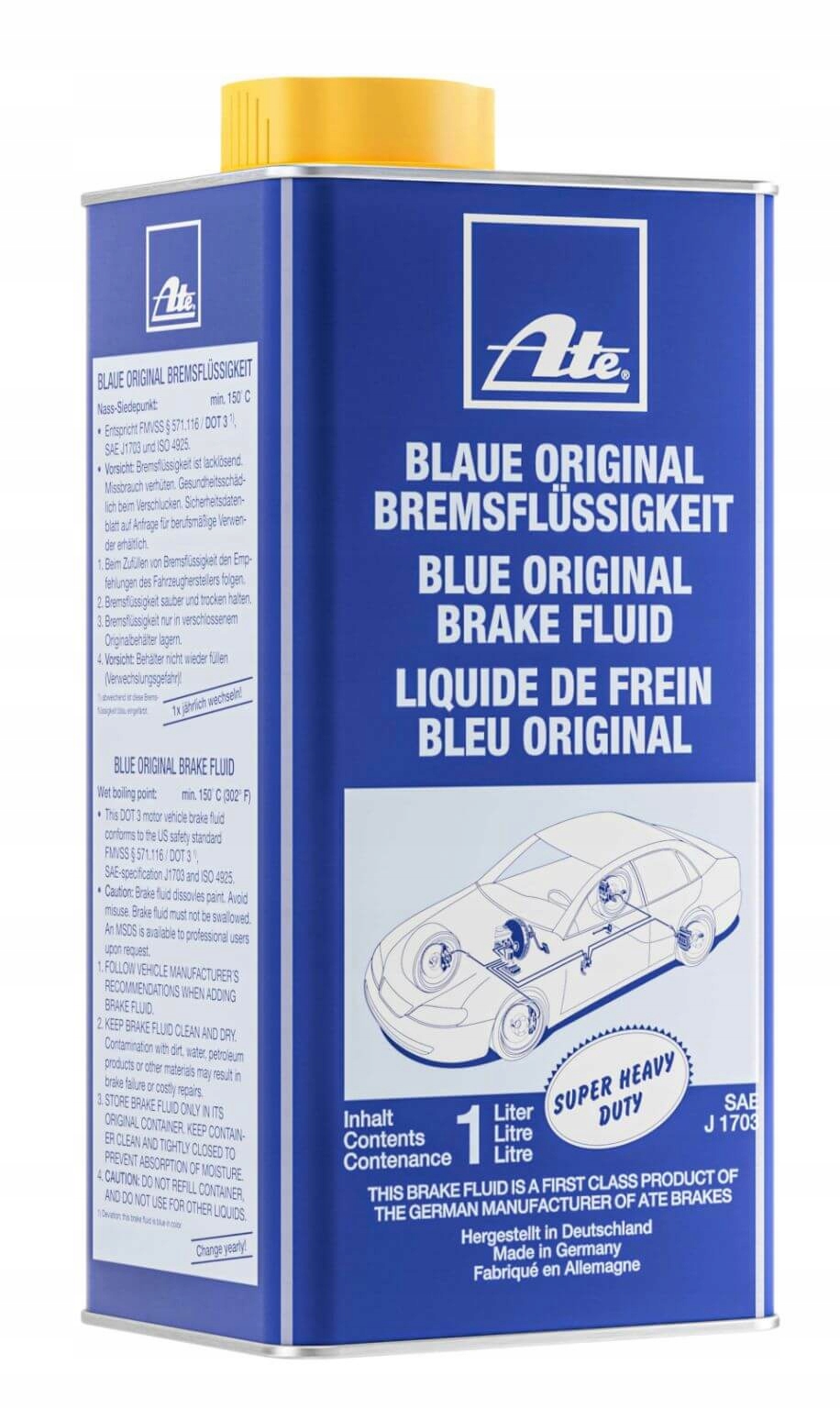 Płyn hamulcowy ATE DOT 3 Blue 1L