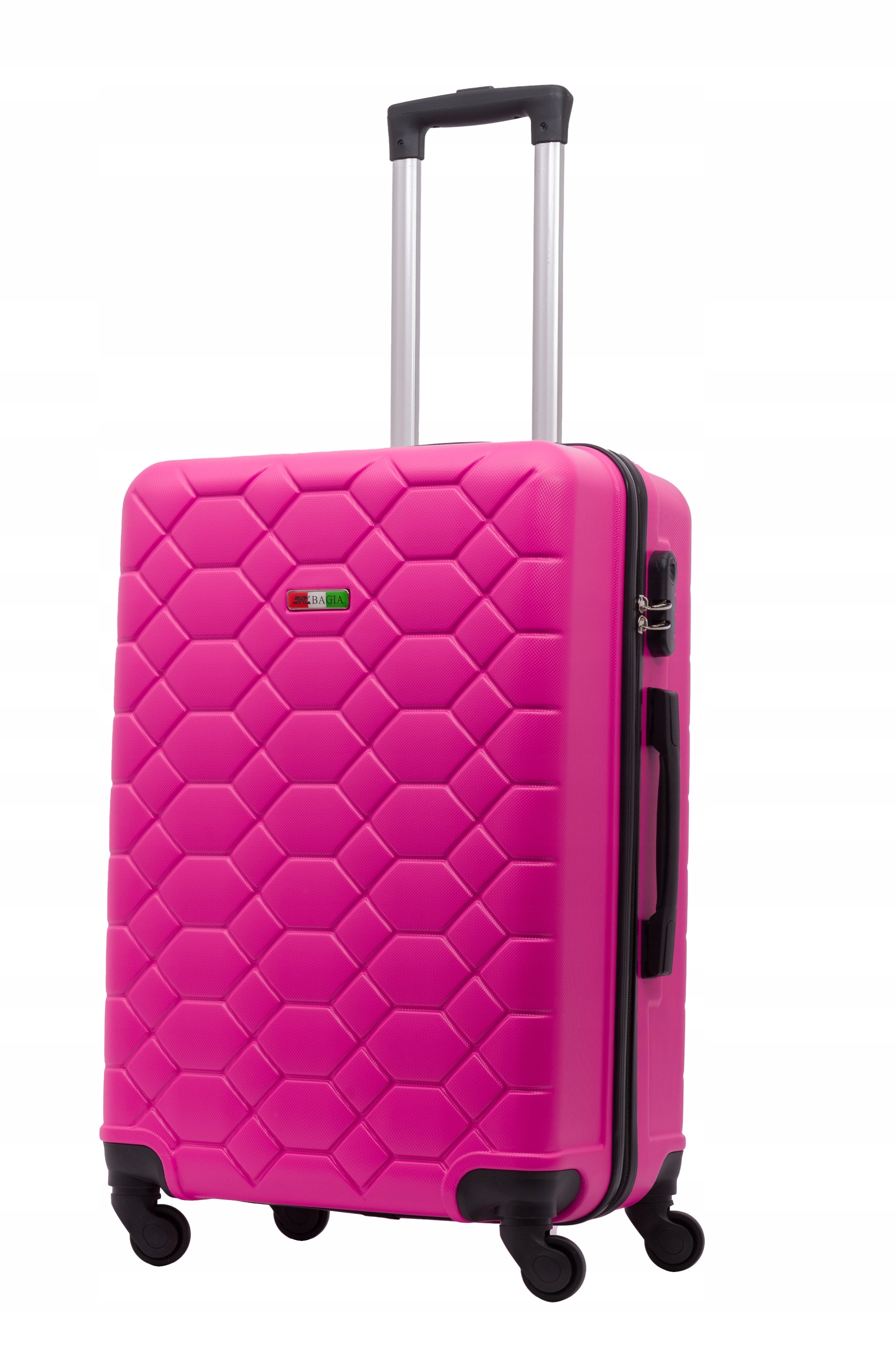 WALIZKA PODRÓŻNA ROZMIAR ŚREDNI M 60L BAGIA WALIZKI ABS AMSTERDAM EAN (GTIN) 6911540566694