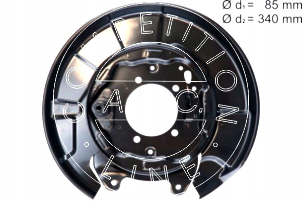 OSŁONA TARCZY HAMULCOWEJ AIC Producent części AIC