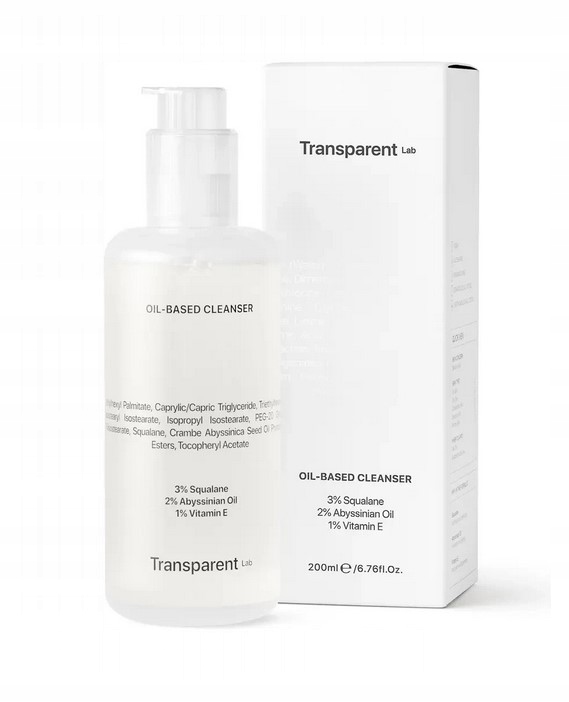 Transparent Lab Oil Based Cleanser 200 ml Olejek do demakijażu