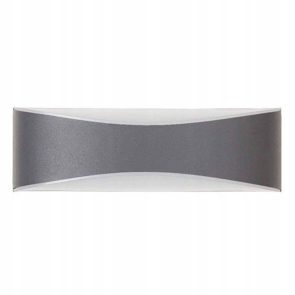 Minimalistická antracitová fasádní lampa