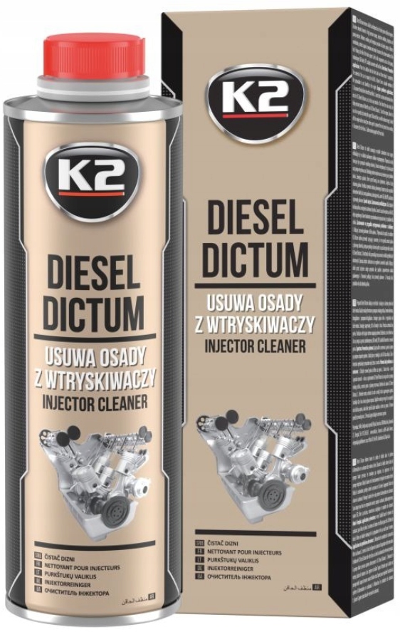 K2 Diesel Dictum Do Czyszczenia Wtrysków 500ML