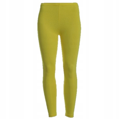 

Legginsy Leginsy Getry Bawełniane Żółte Limon- 104