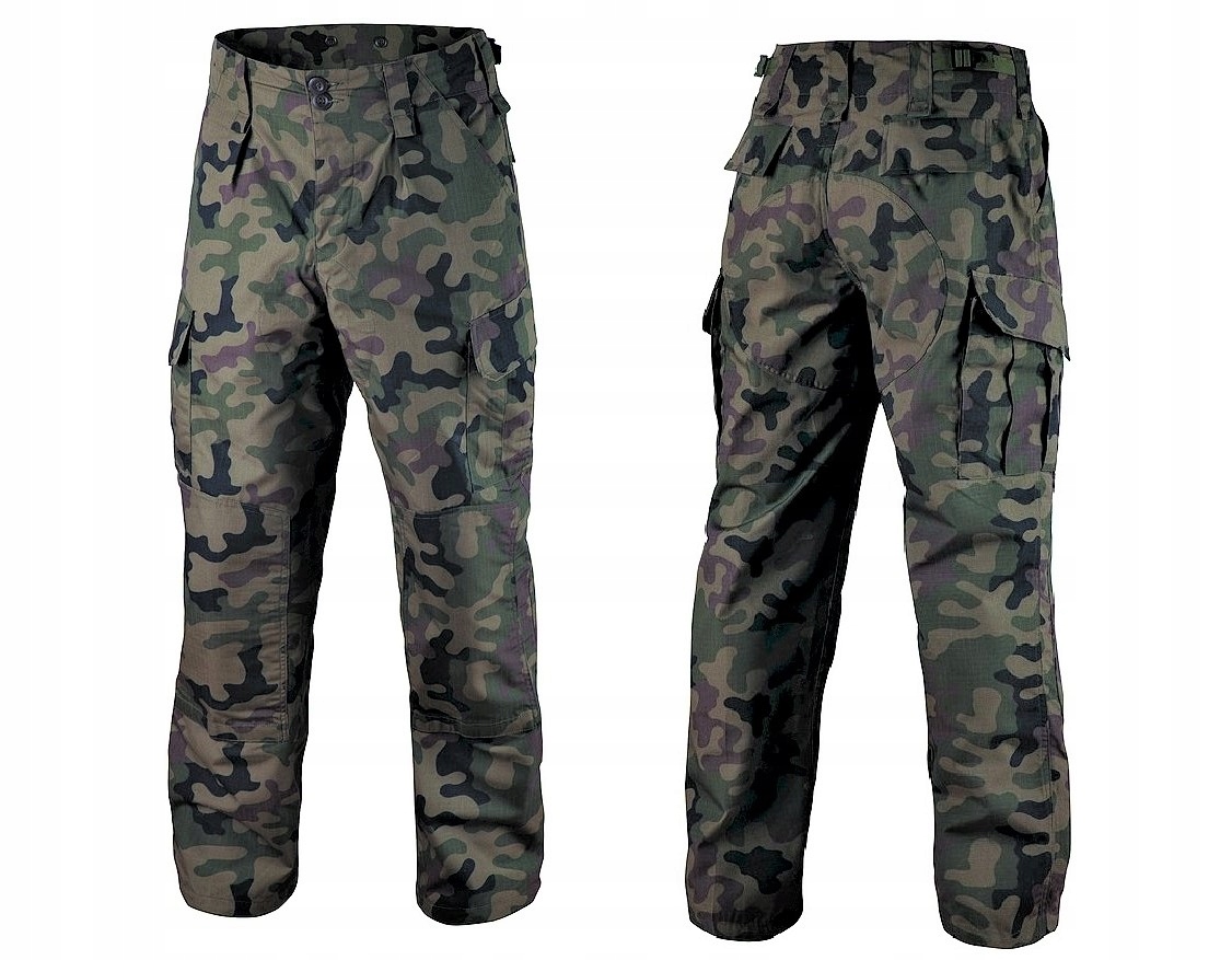 Spodnie Taktyczne WZ10 Texar Rip Stop Pl Camo M