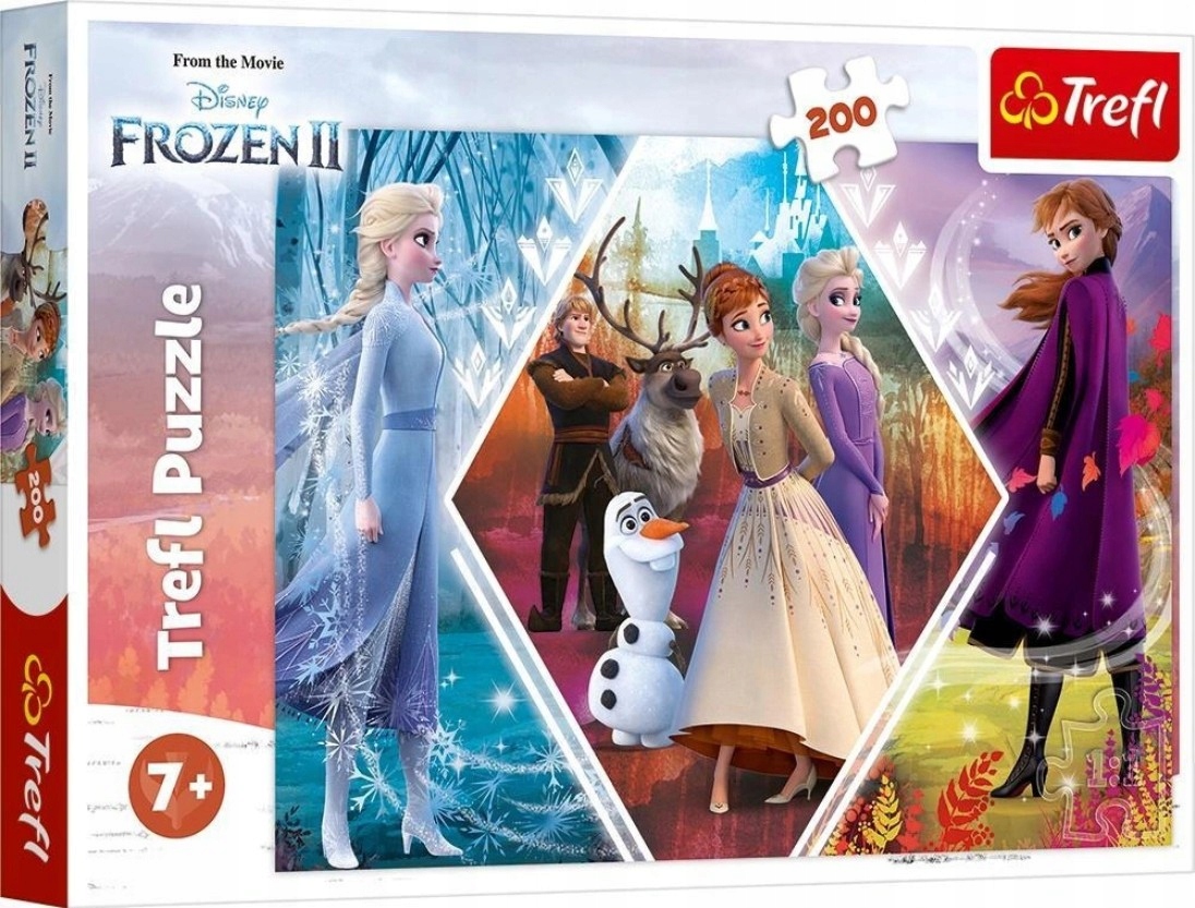 

Trefl Puzzle 200 El. Frozen Siostry W Krainie Lodu