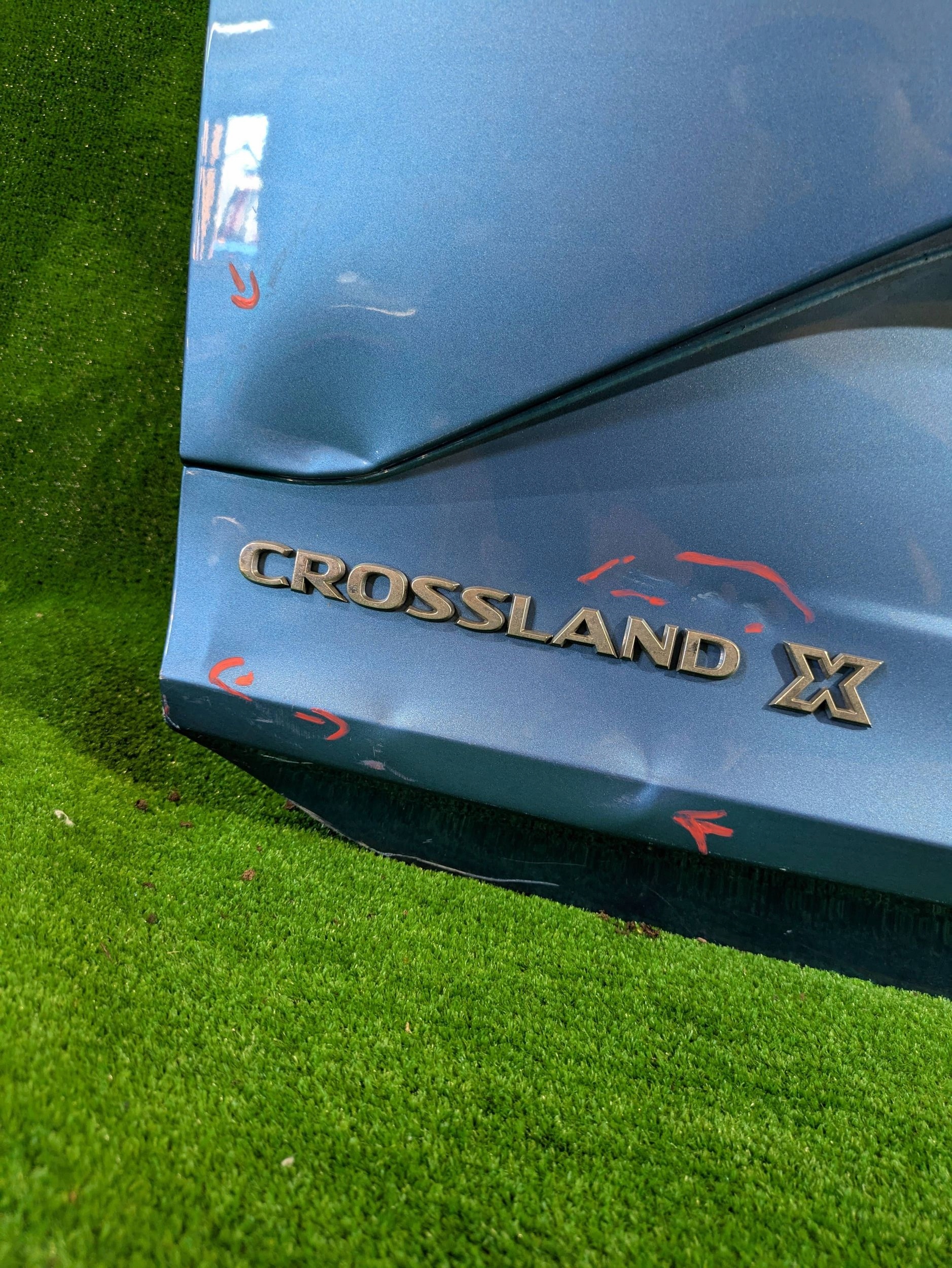 boot doors rear part boot OPEL CROSSLAND X