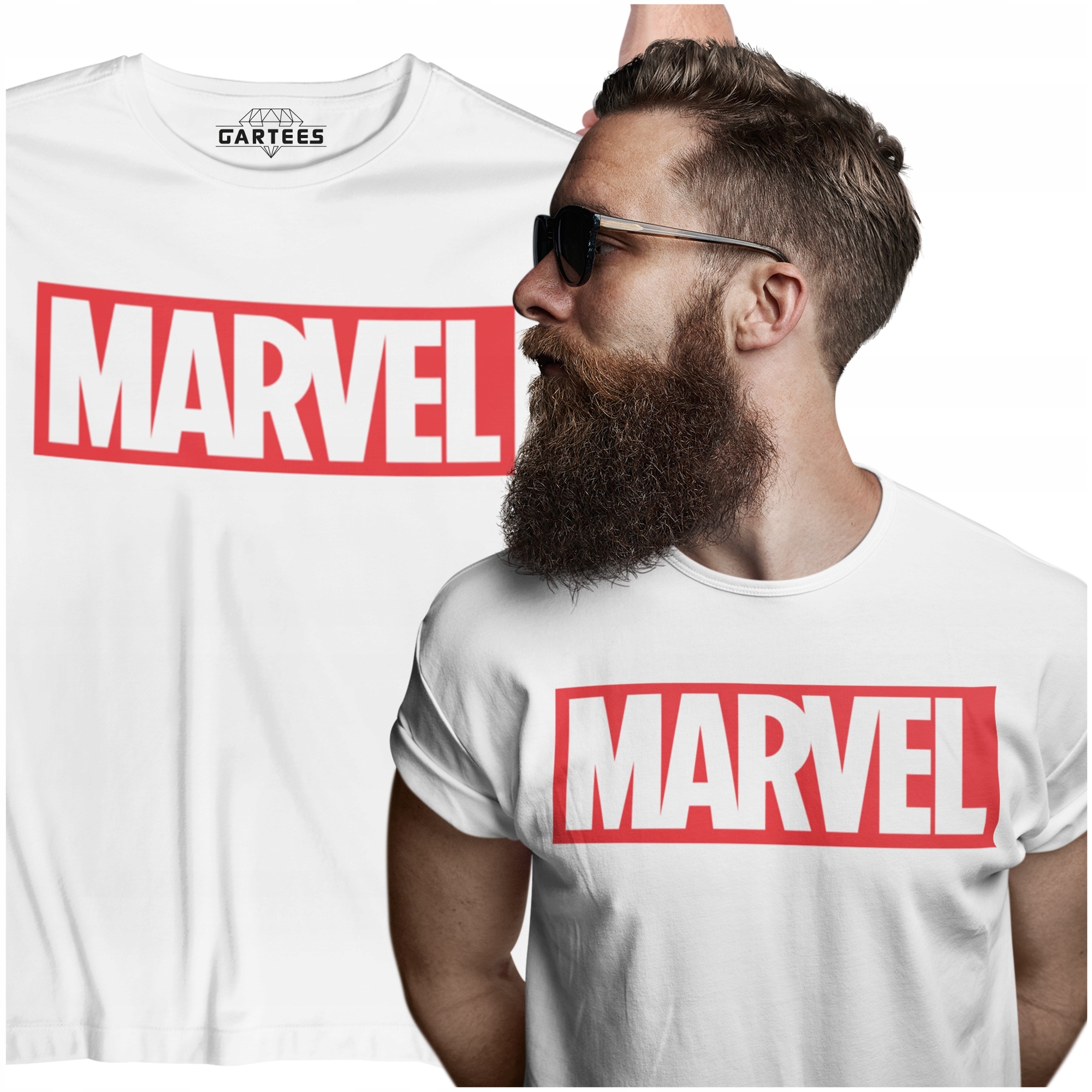 

Koszulka Męska Marvel Bawełniany T-shirt