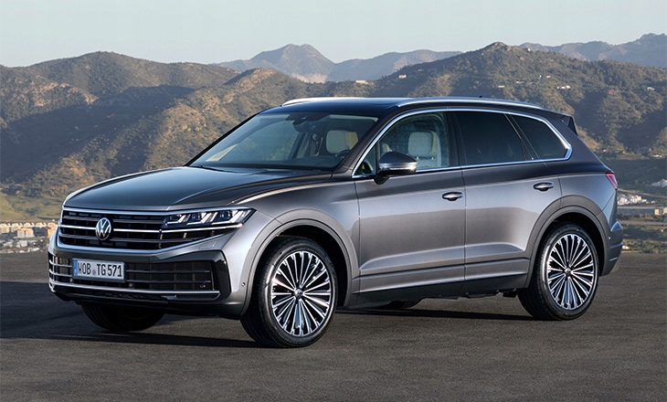 Fólie Ppf Premium na světlomety pro Volkswagen Touareg, bezbarvá