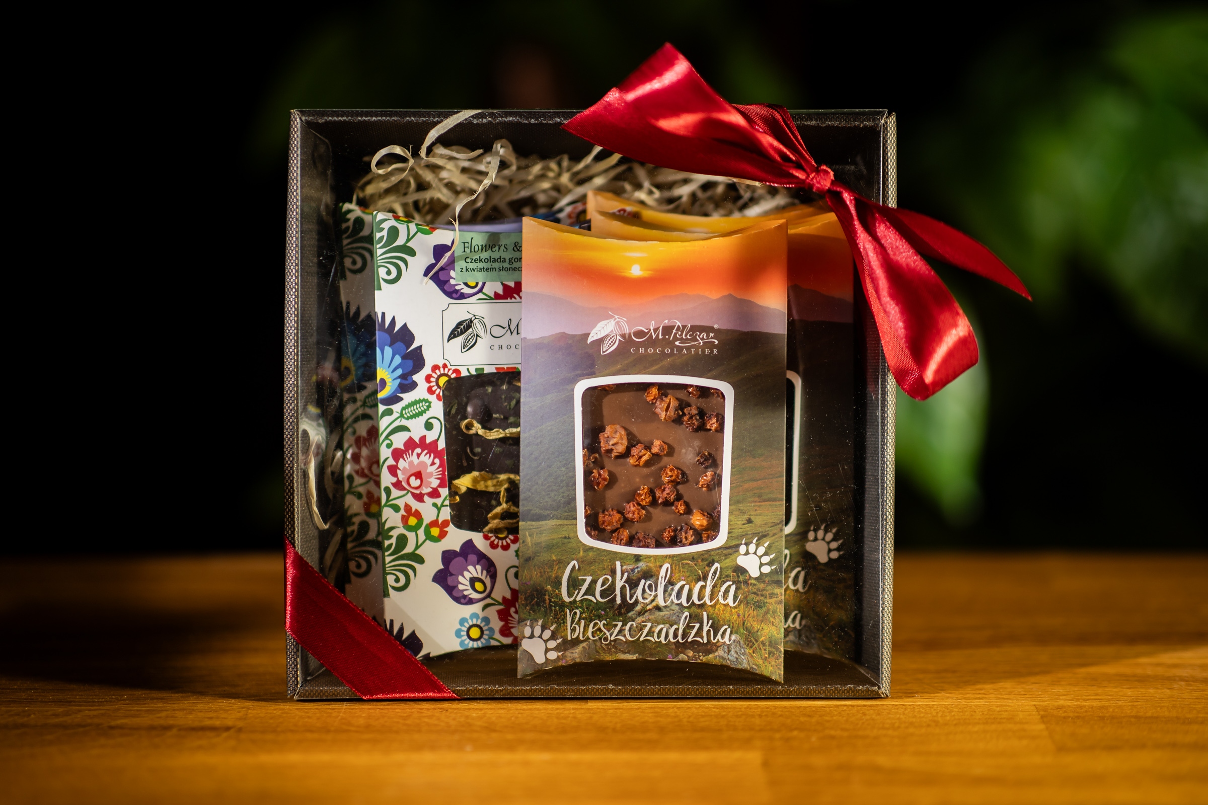 Dárková sada s čokoládou Bieszczadzkimi