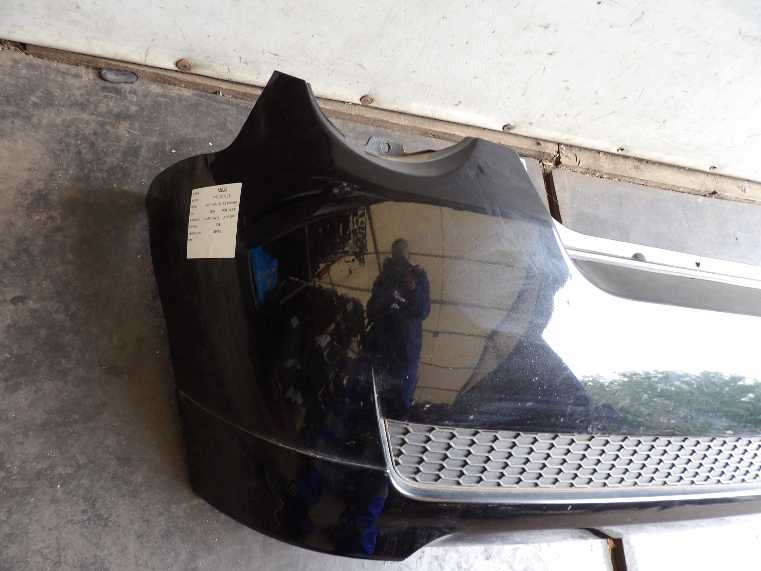 Chevrolet Aveo II T250 bumper rear