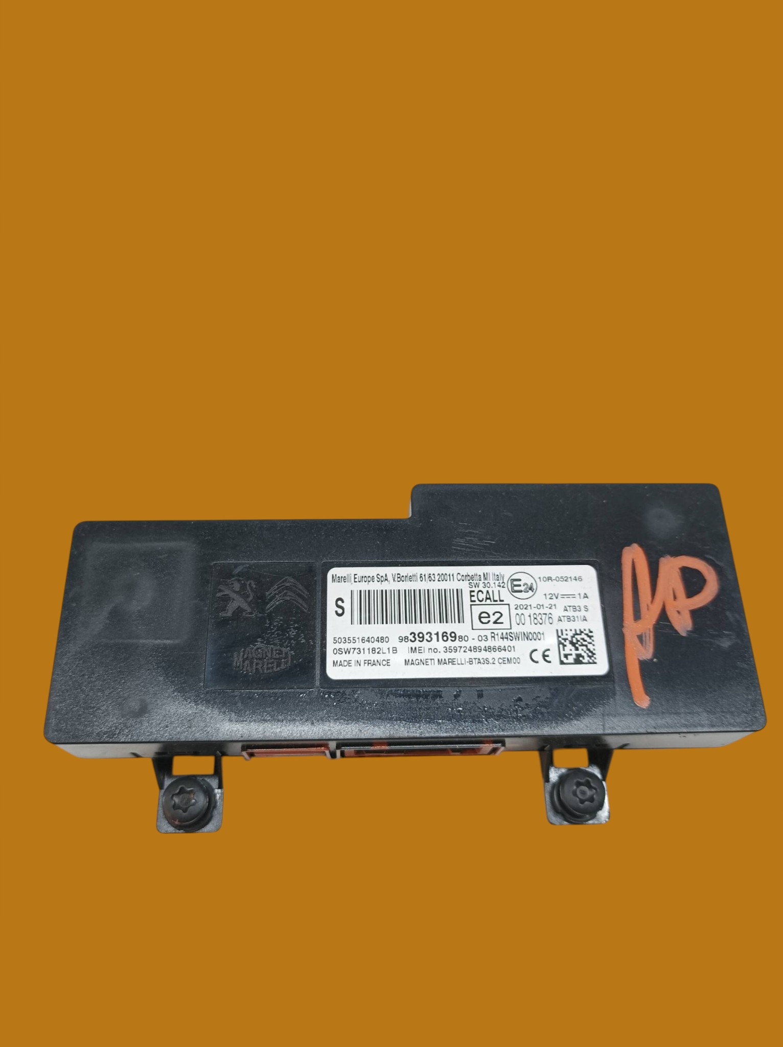 module 9839316980 Peugeot Expert III (2016- )