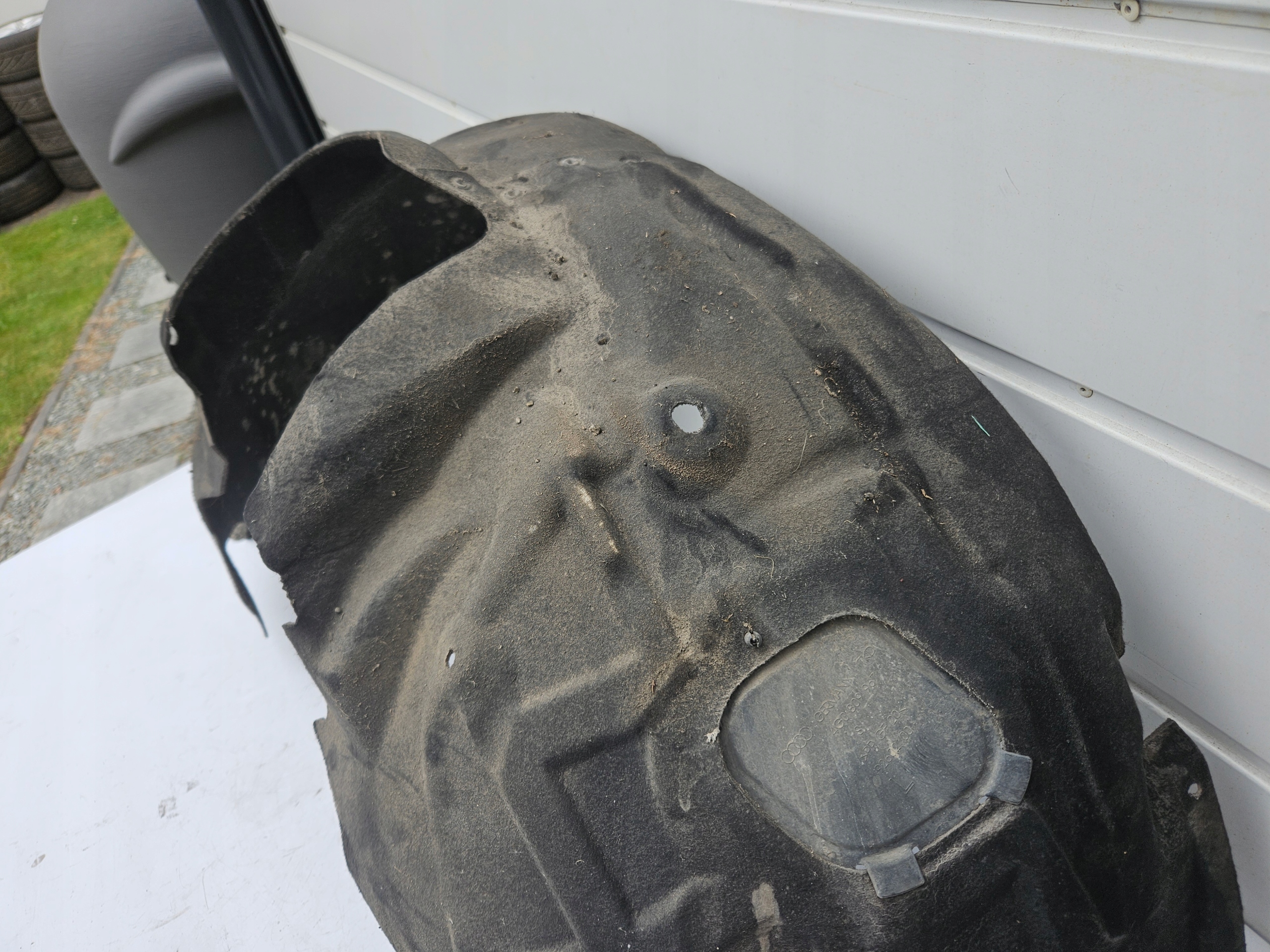mudguard left front left front AUDI A6 C7 4G