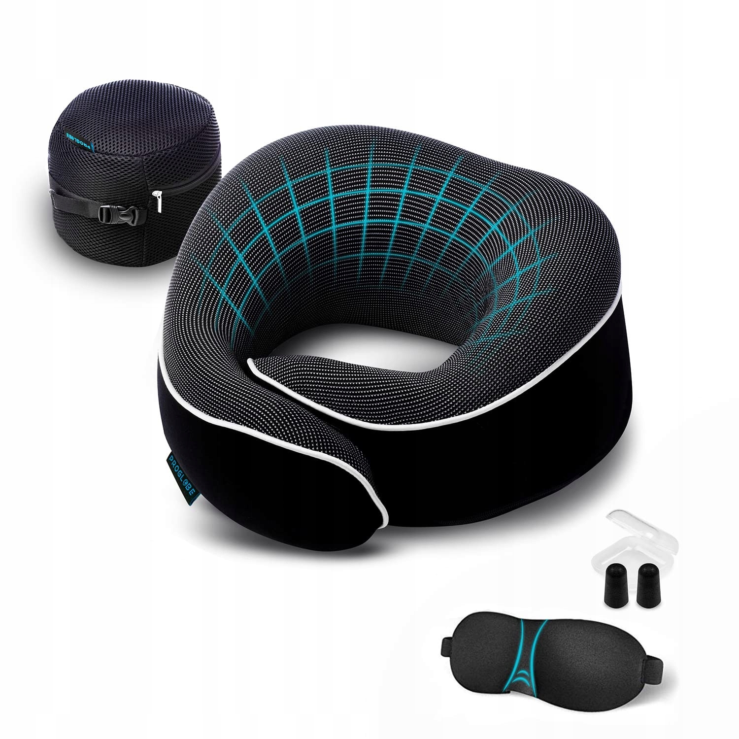 Poduszka na szyję Proglobe pianki memory poduszka podróżna