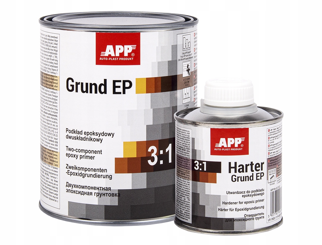 

App 2K Grund Ep 3:1 podkład epoksydowy 1kg utw