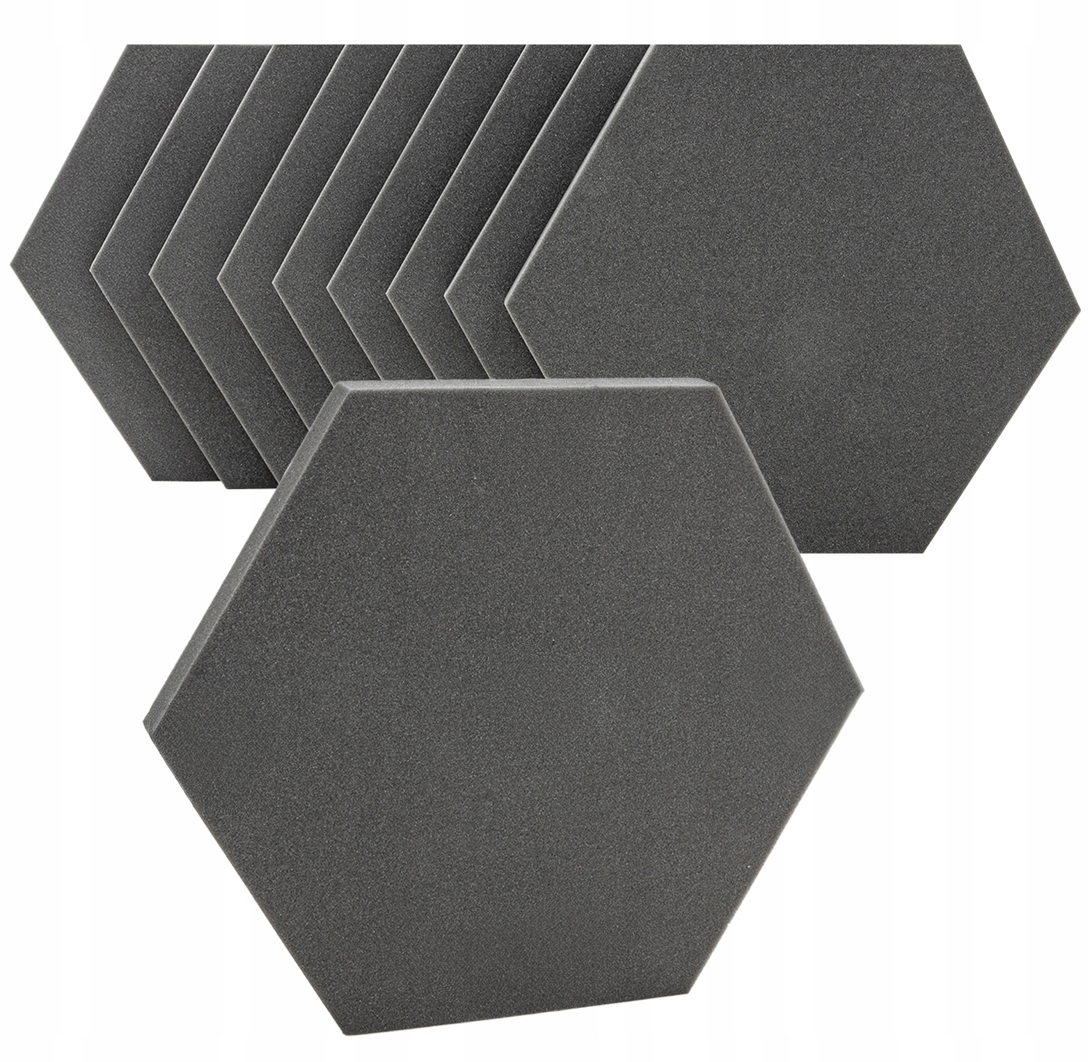 Akustické Panely Akustická Pěna Šestiúhelník 3 cm na strop, redukce dozvuku