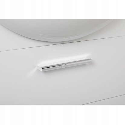 Szafka wisząca biała z szufladami z umywalką 50 cm Marka Astor